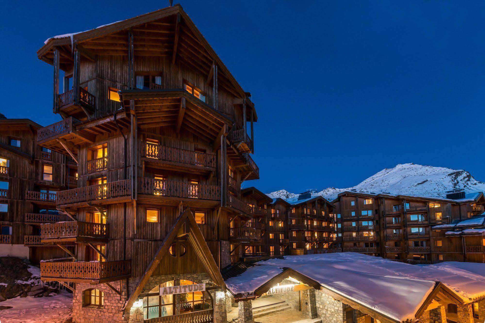 Chalet Altitude Val Thorens Aparthotel Eksteriør bilde