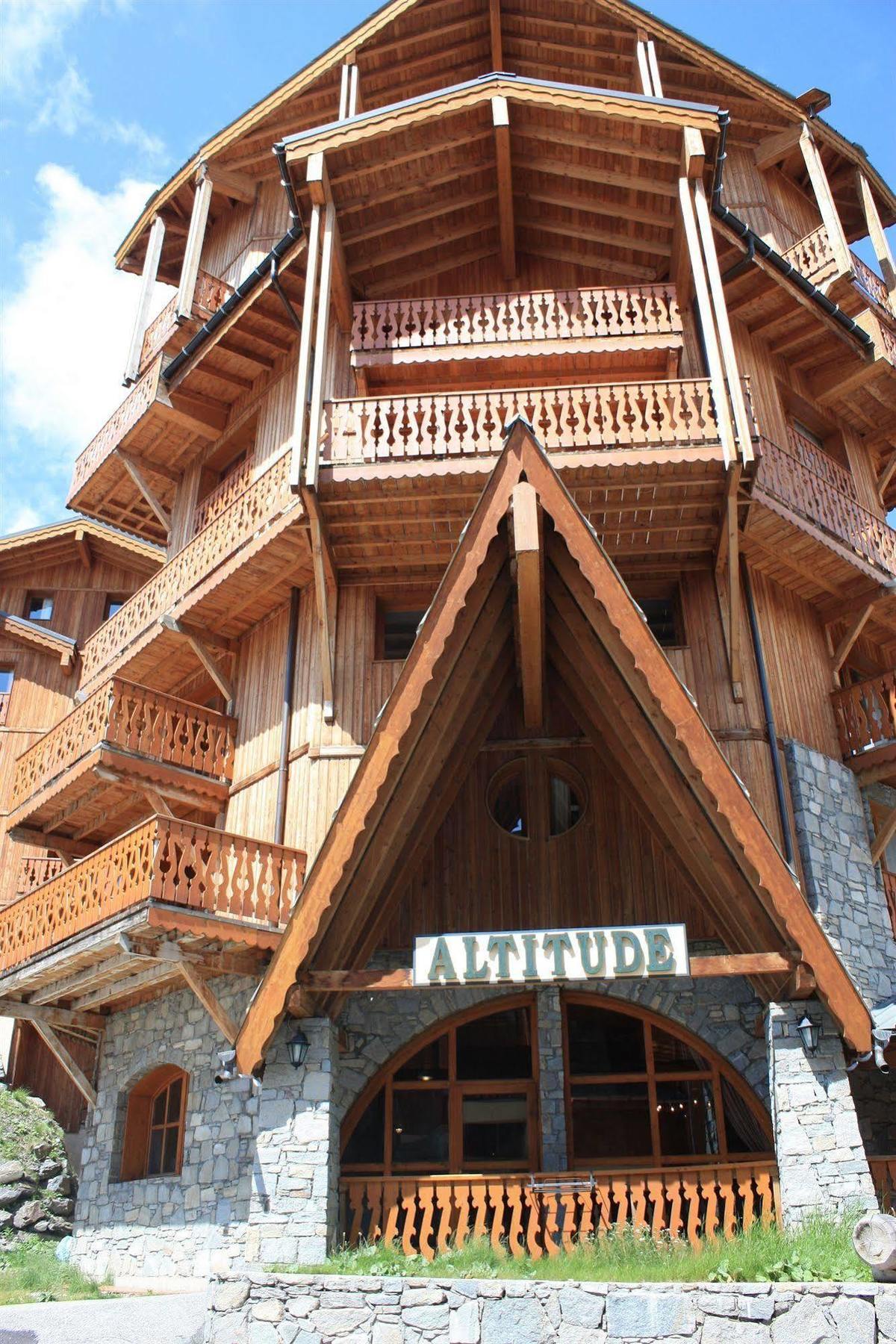 Chalet Altitude Val Thorens Aparthotel Eksteriør bilde